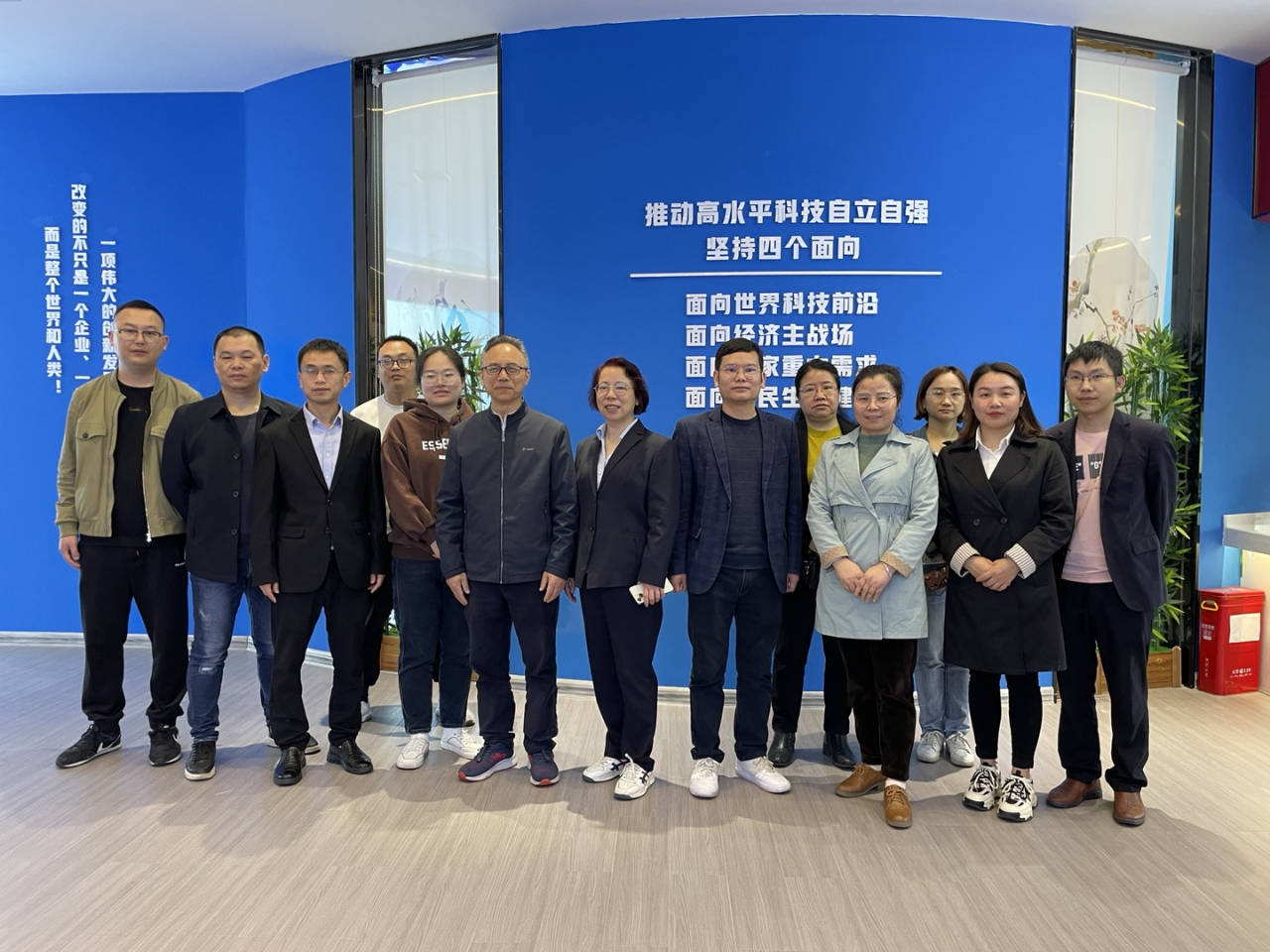 寶東農牧蒞臨邵陽紅促進會副會長單位天香生物園區(qū)交流洽談合作